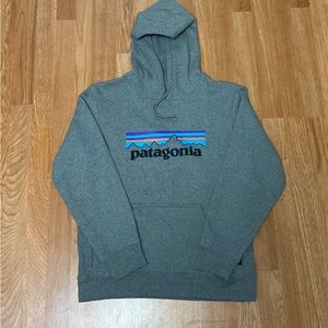Mens Patagonia Uprisal Hoodie Sweater Size Mens Small Color Grey Blue Used